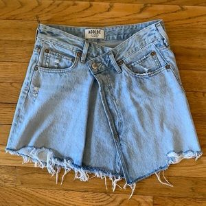 AGOLDE denim skirt